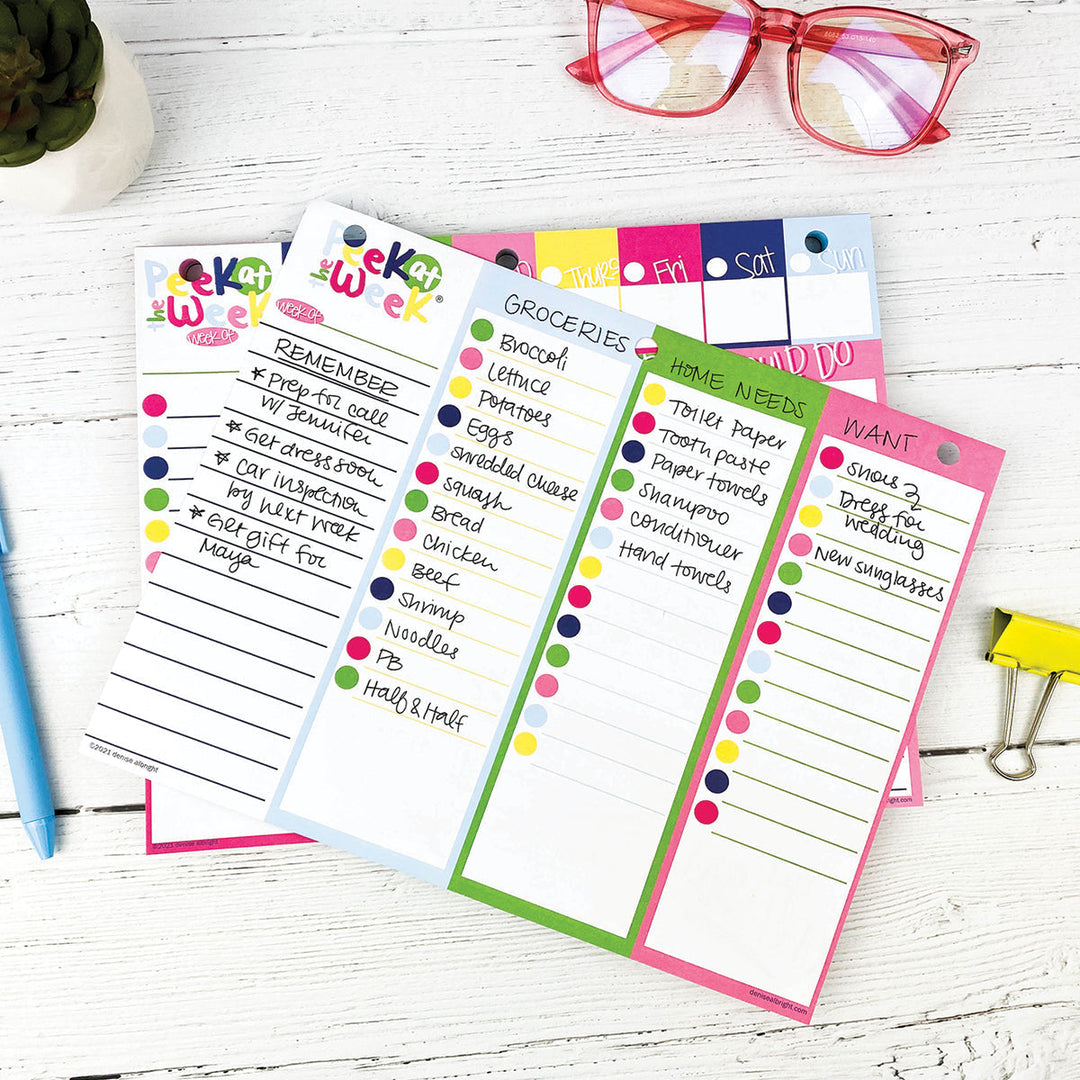 Pads - NEW! Plan Your Way Bundle | Daily & Weekly Planner Pads