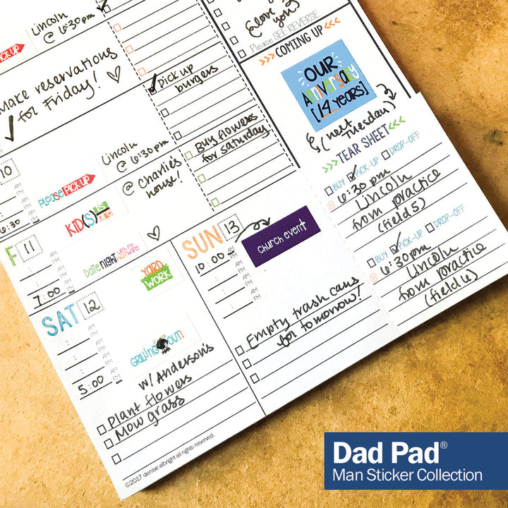 Planner Stickers - Best Planner Stickers | Family, Work, To-Dos, Events, Goals | 8 Styles