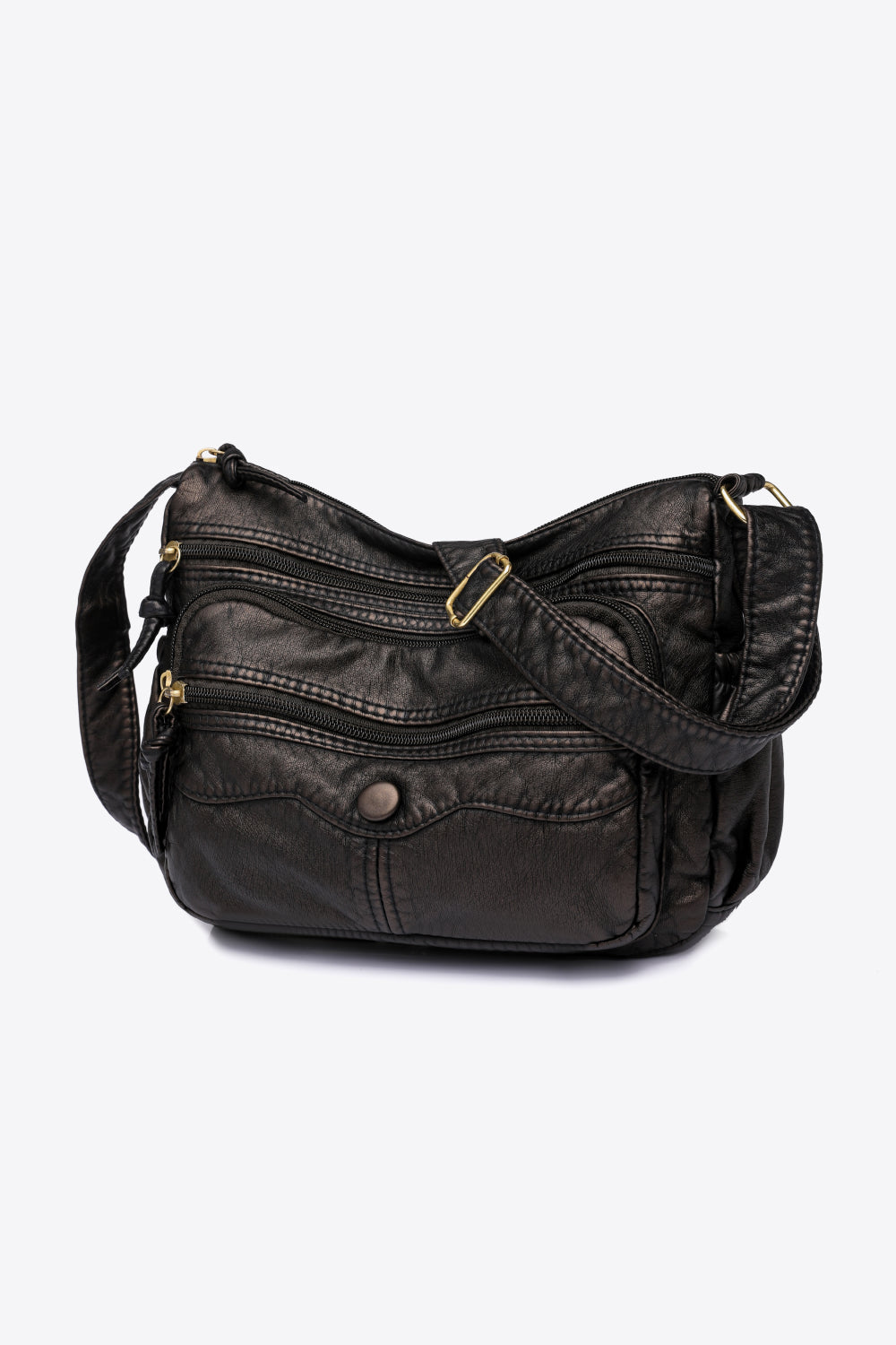 PU Leather Crossbody Bag