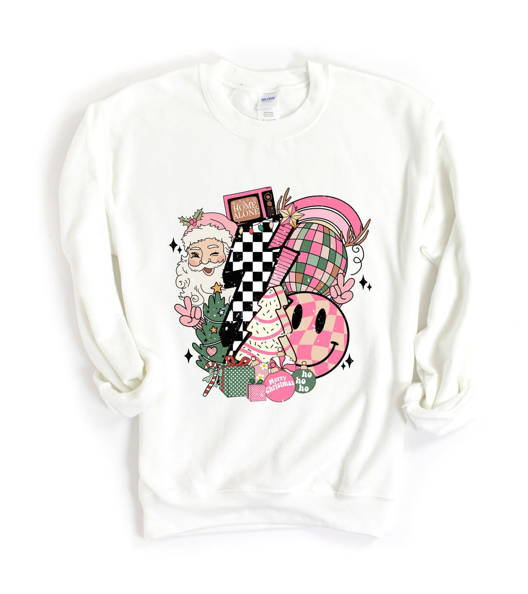 RETRO DISCO SANTA SWEATSHIRT