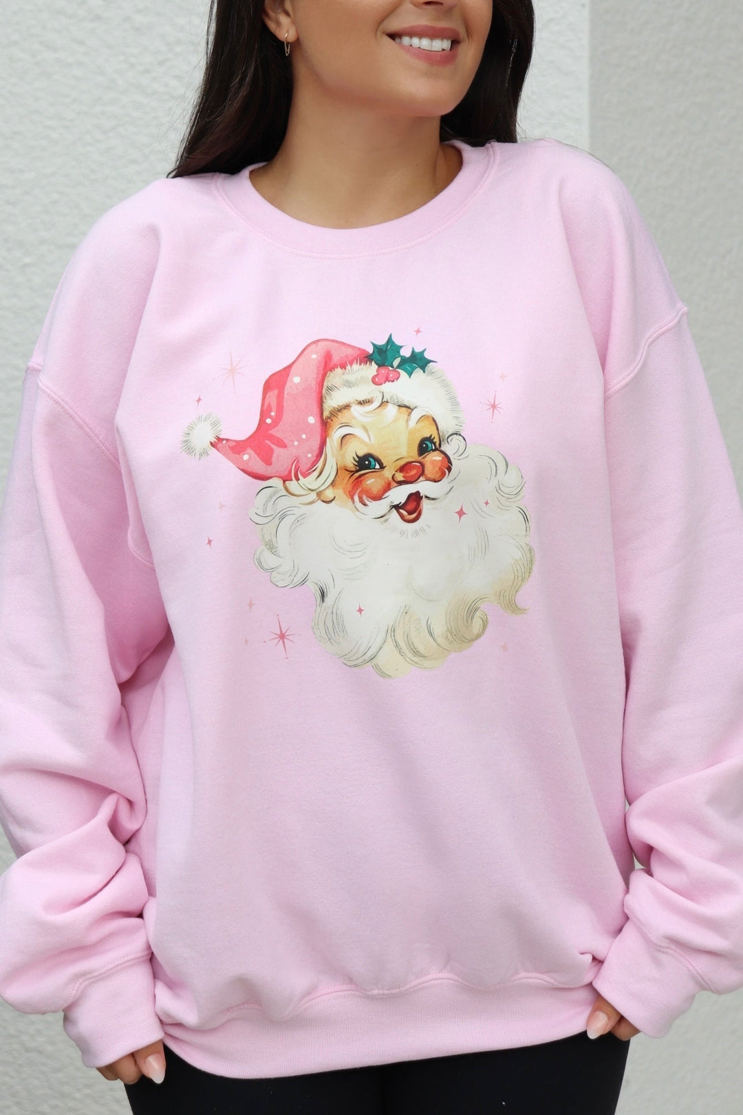 RETRO SANTA SWEATSHIRT