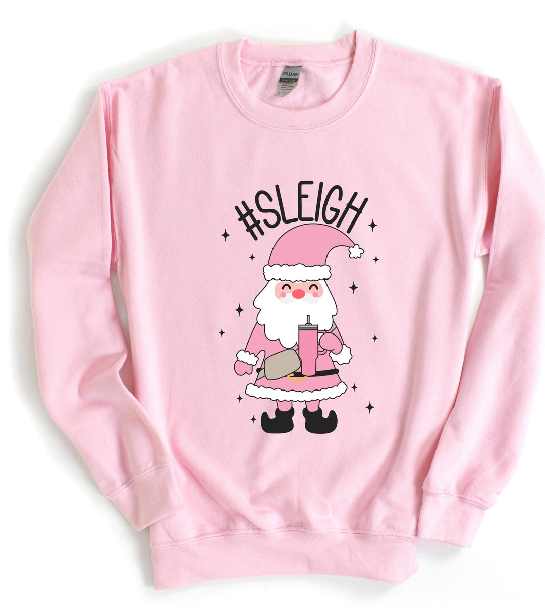 #SLEIGH SANTA SWEATSHIRT-Ever Joy