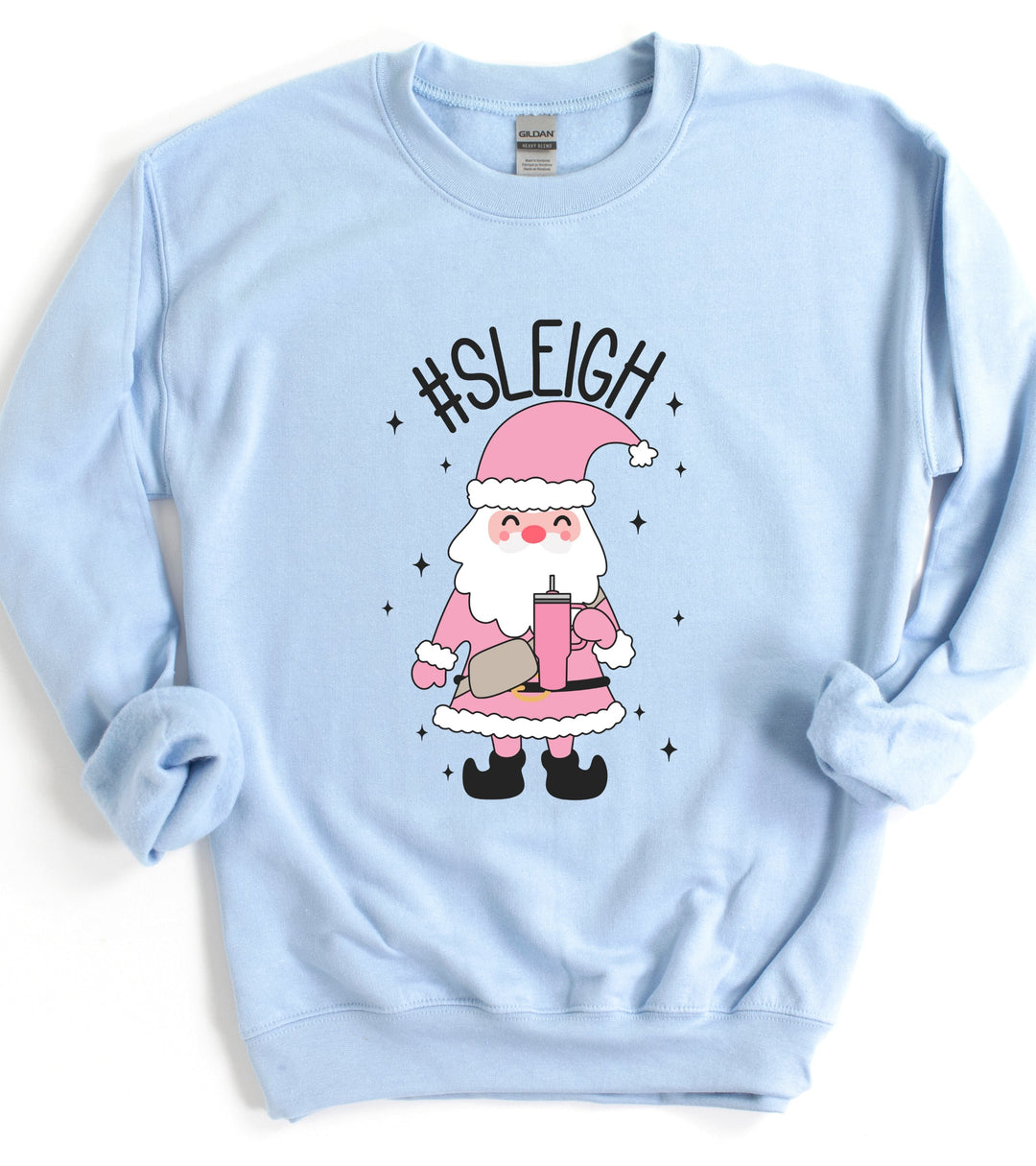 #SLEIGH SANTA SWEATSHIRT-Ever Joy