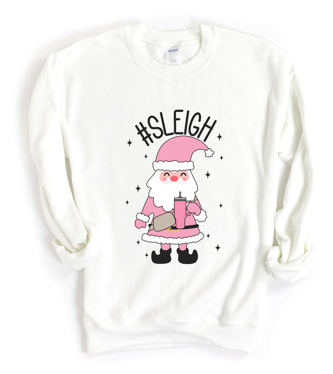 #SLEIGH SANTA SWEATSHIRT-Ever Joy