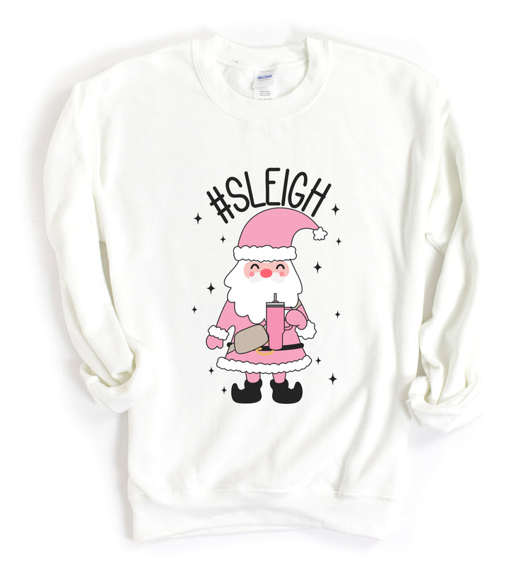 #SLEIGH SANTA SWEATSHIRT-Ever Joy