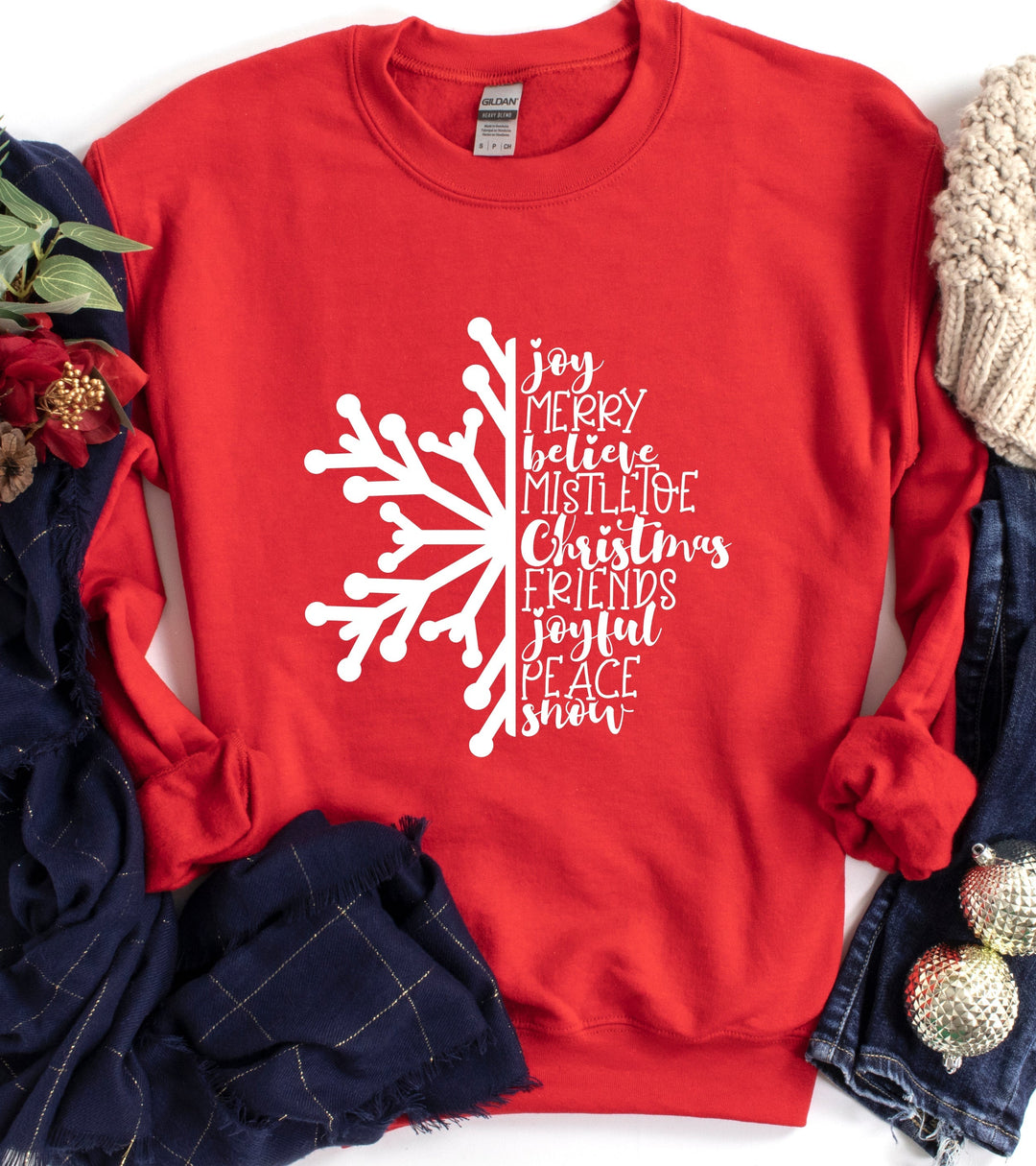 SNOWFLAKE FRIENDS SWEATSHIRT