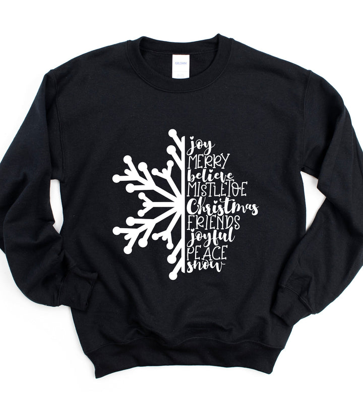 SNOWFLAKE FRIENDS SWEATSHIRT