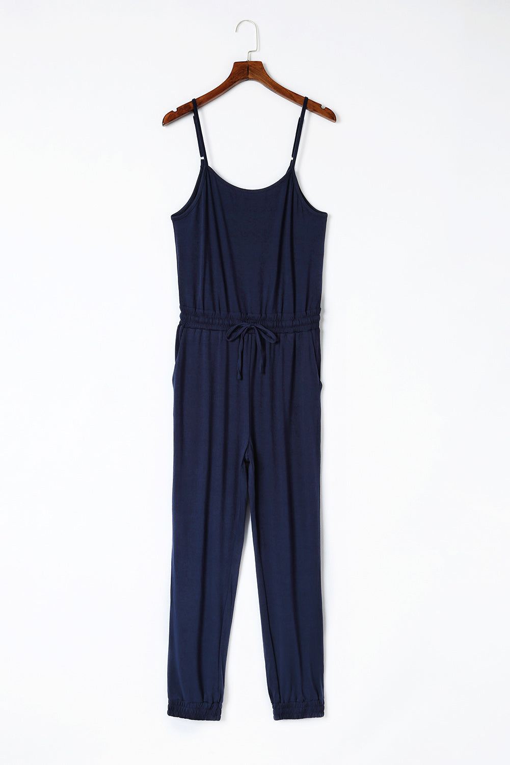 Spaghetti Strap Jumpsuit With Pockets