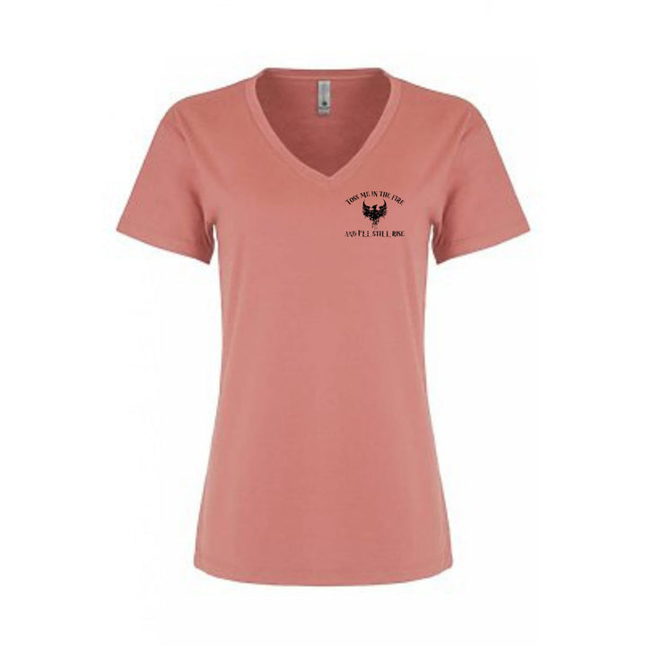 T-shirt - Phoenix Rising Women's Relaxed V-Neck T-Shirt