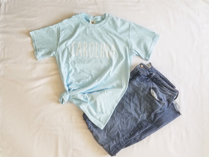 T-shirt - Simple Sayings Carolina Comfort Colors Short Sleeve Shirt