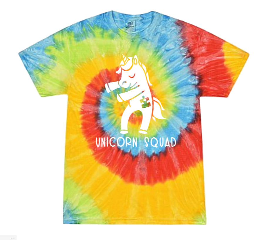 Adult Unicorn Squad Autism Awareness T-Shirt-Ever Joy