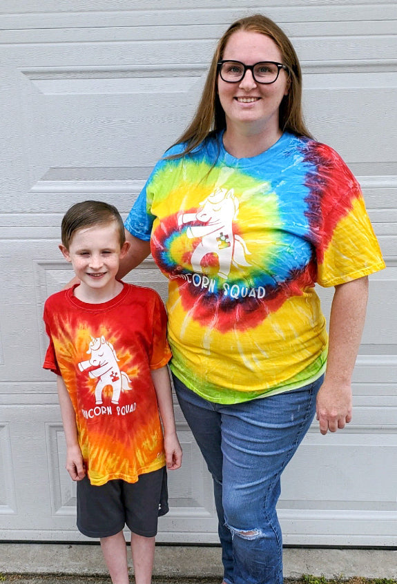 T-Shirts - Adult Unicorn Squad Autism Awareness T-Shirt
