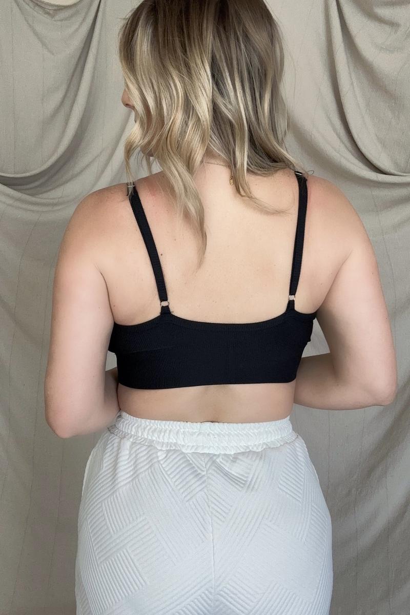 Tank Tops & Camis - FawnFit Solid Ribbed Bralette
