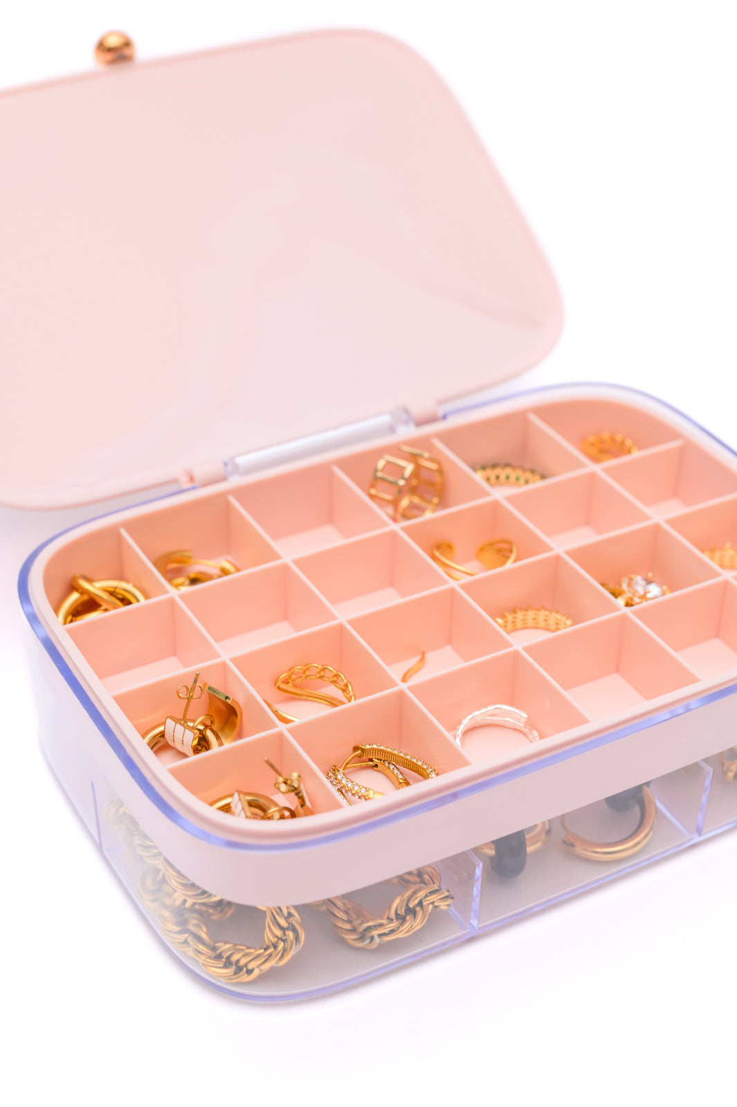 Womens - All Sorted Out Jewelry Storage Case In Pink
