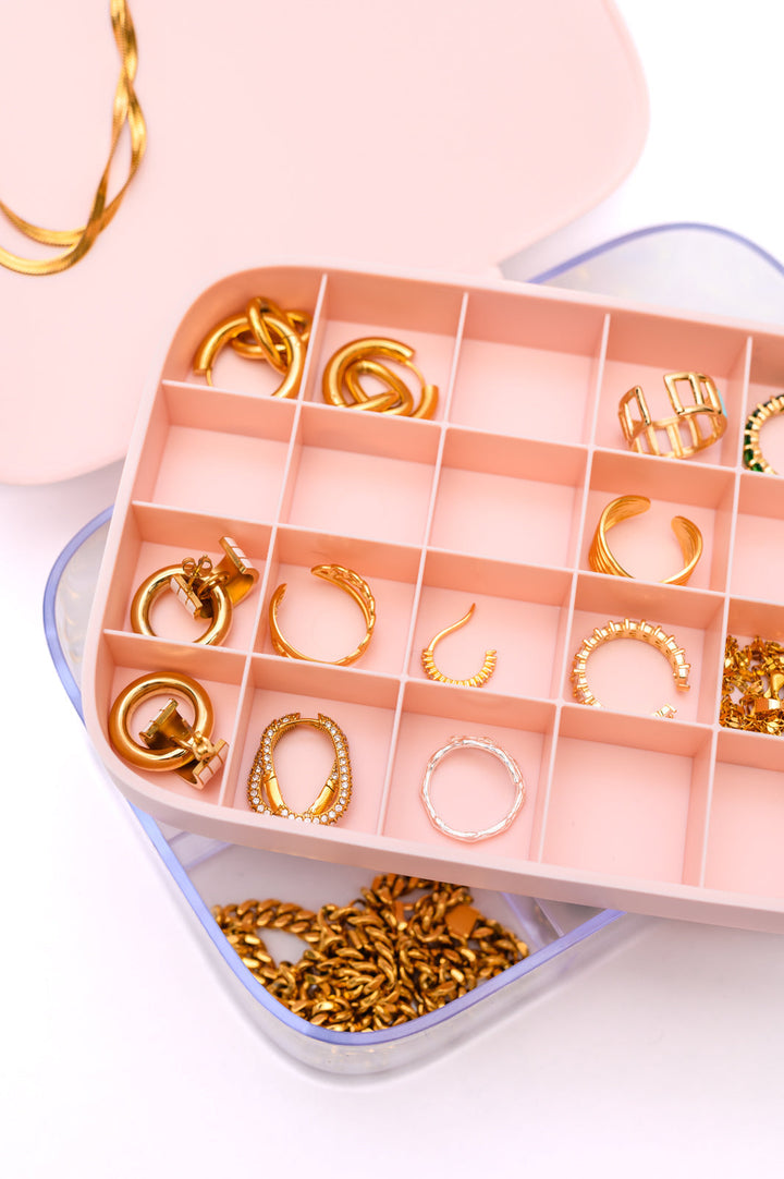 Womens - All Sorted Out Jewelry Storage Case In Pink