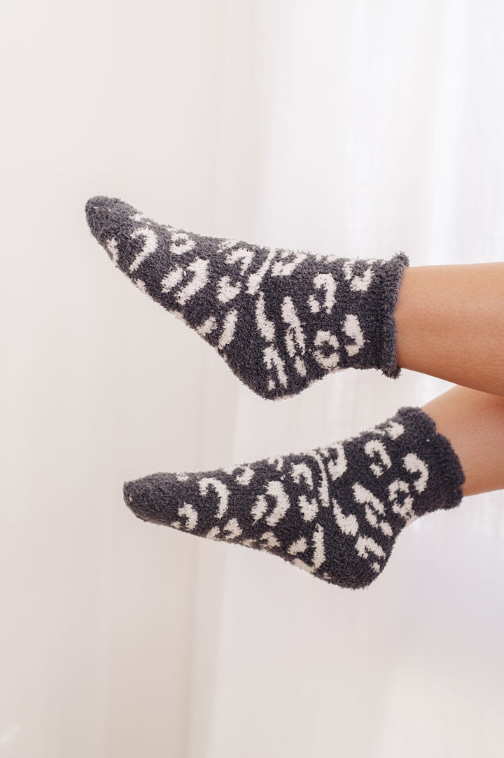 Womens - Animal Plush Socks 3 Pack