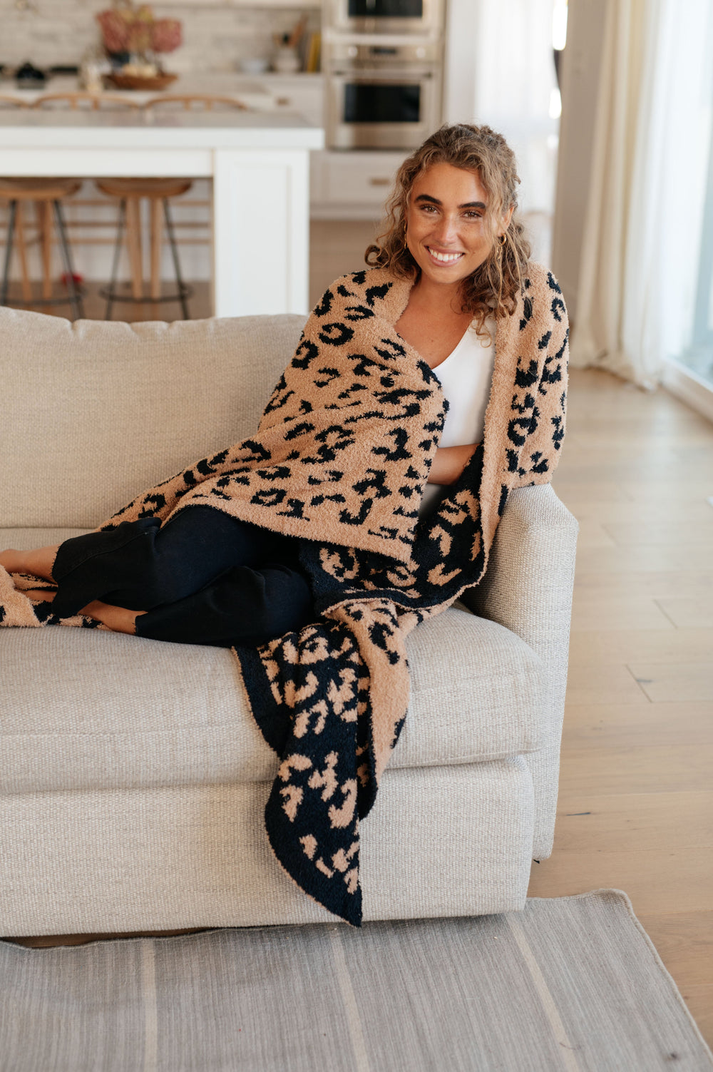 Womens - Ari Blanket Single Cuddle Size In Animal Print