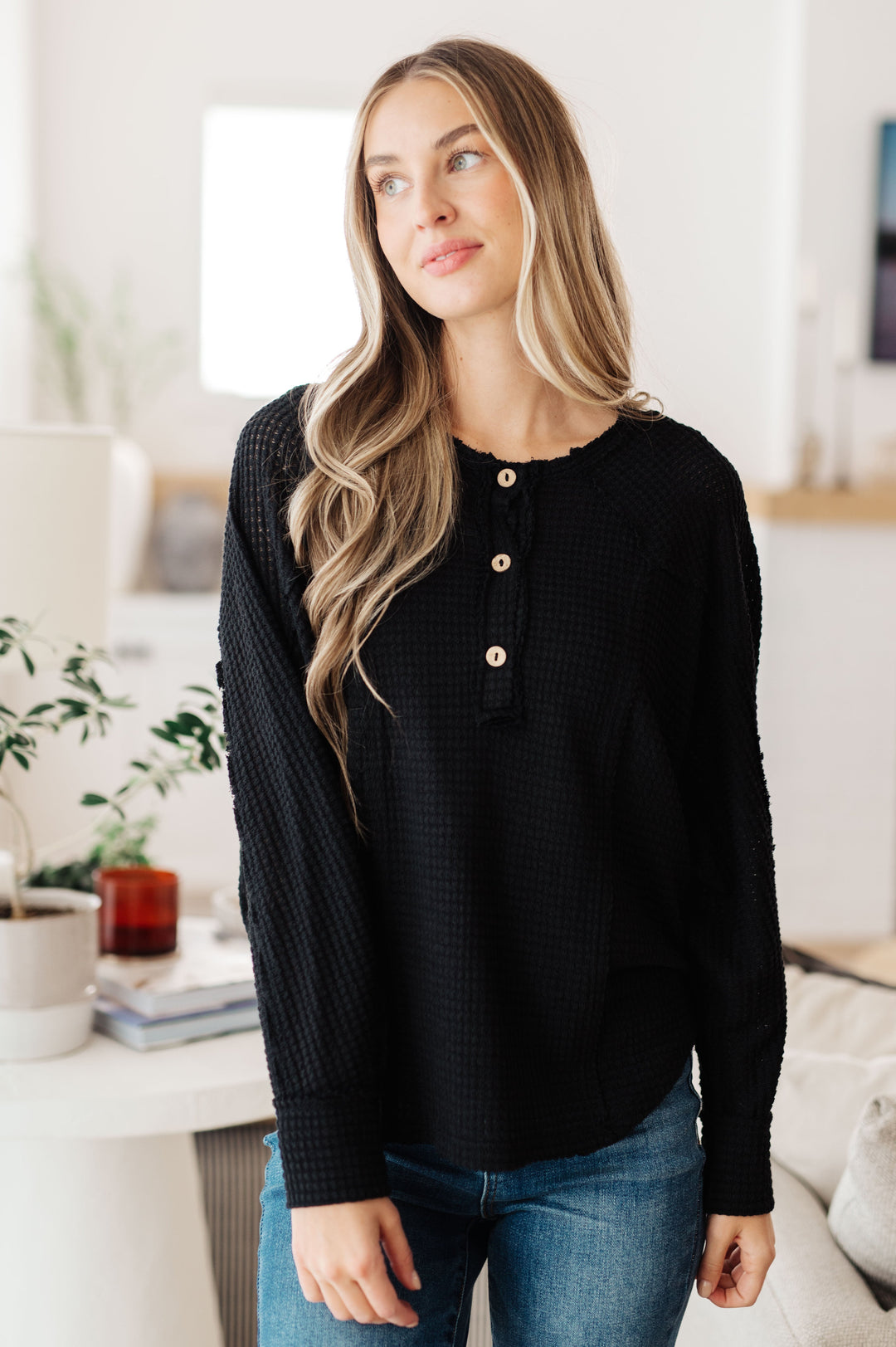 Womens - Better Than Best Henley Top