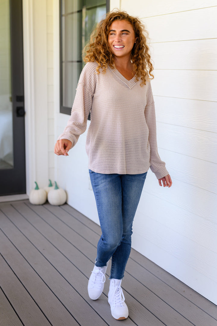 Womens - Calm In The Chaos V-Neck Sweater