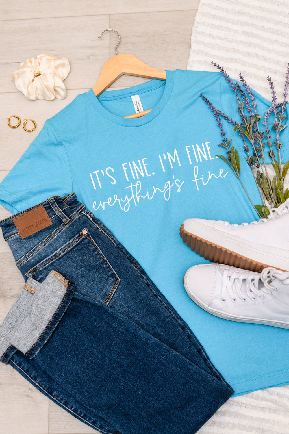Womens - Everything's Fine Graphic Tee