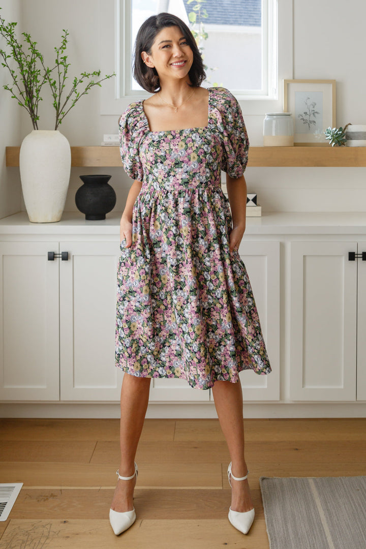 Womens - Excellence Without Effort Floral Dress