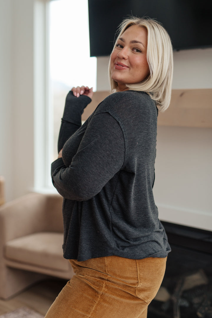 Womens - Good Luck Charm Long Sleeve Top