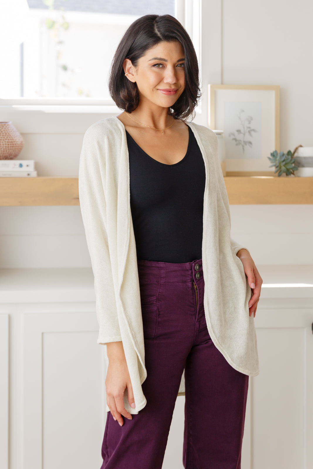 Womens - How's It Going Open Front Cardigan