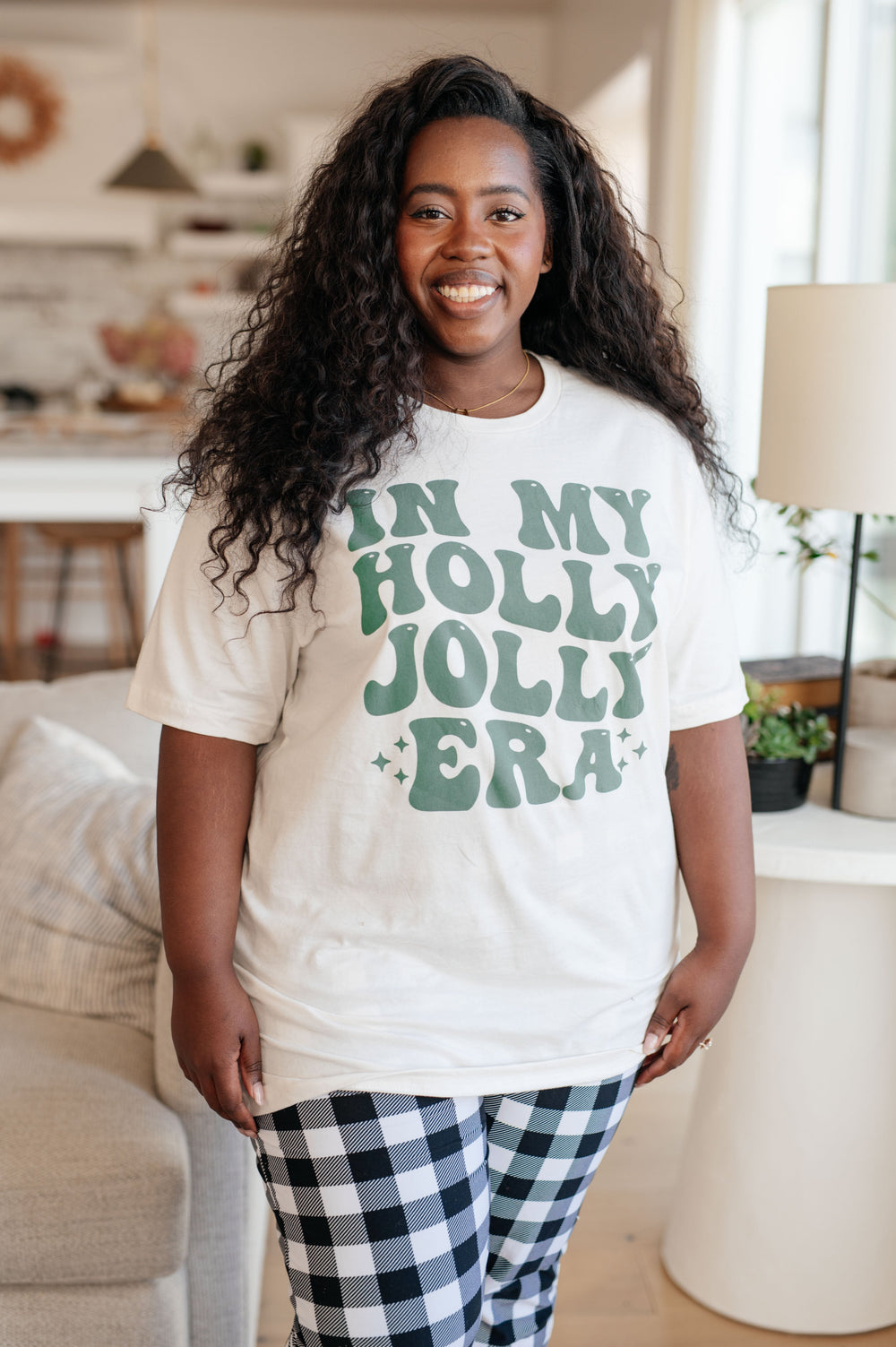Womens - In My Holly Jolly Era Graphic T