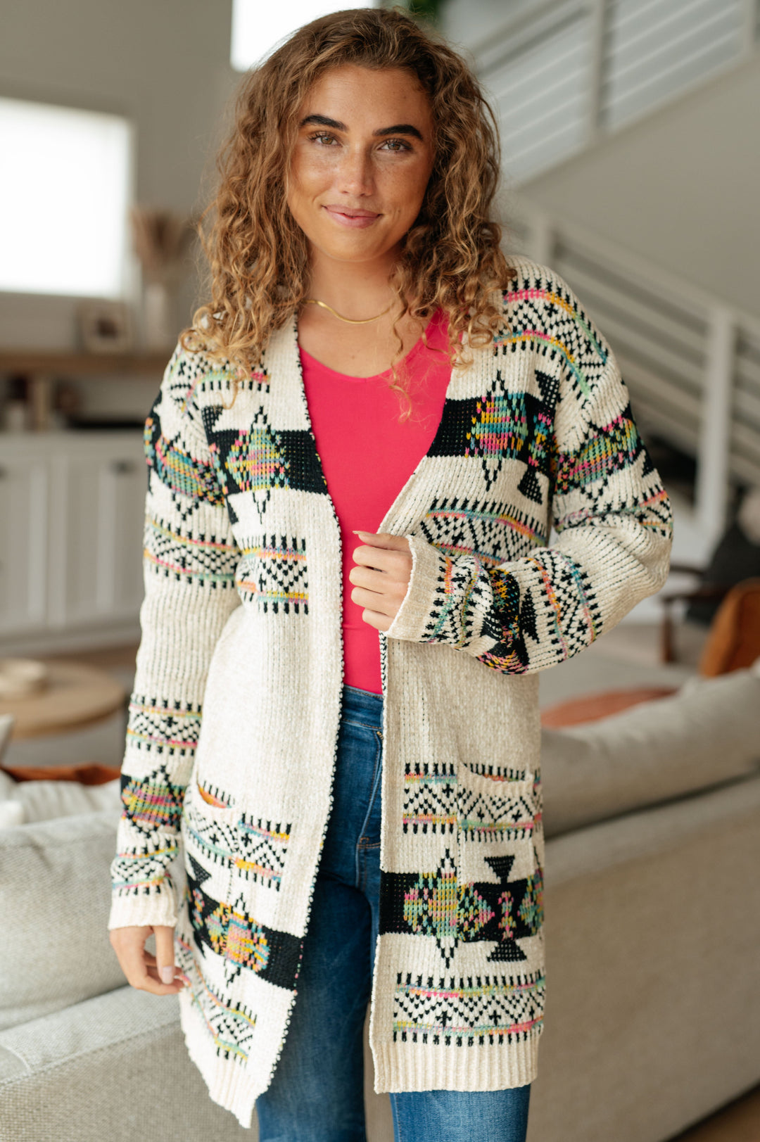 Womens - In The Nick Of Time Longline Cardigan