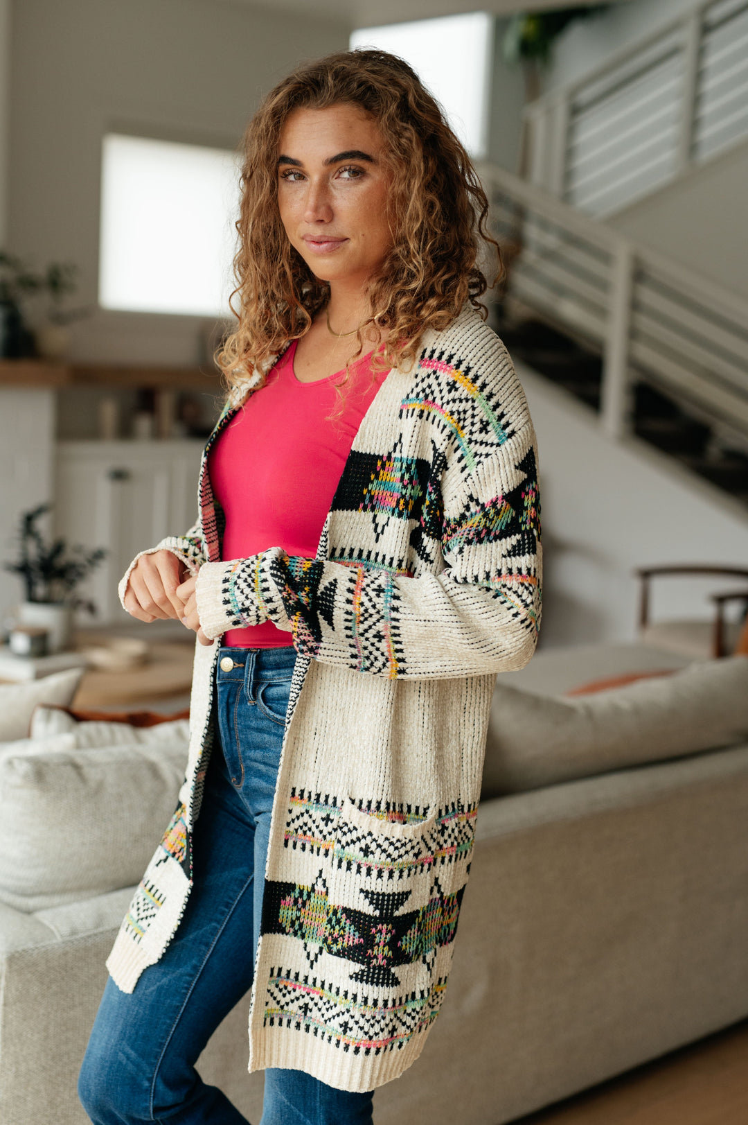 Womens - In The Nick Of Time Longline Cardigan