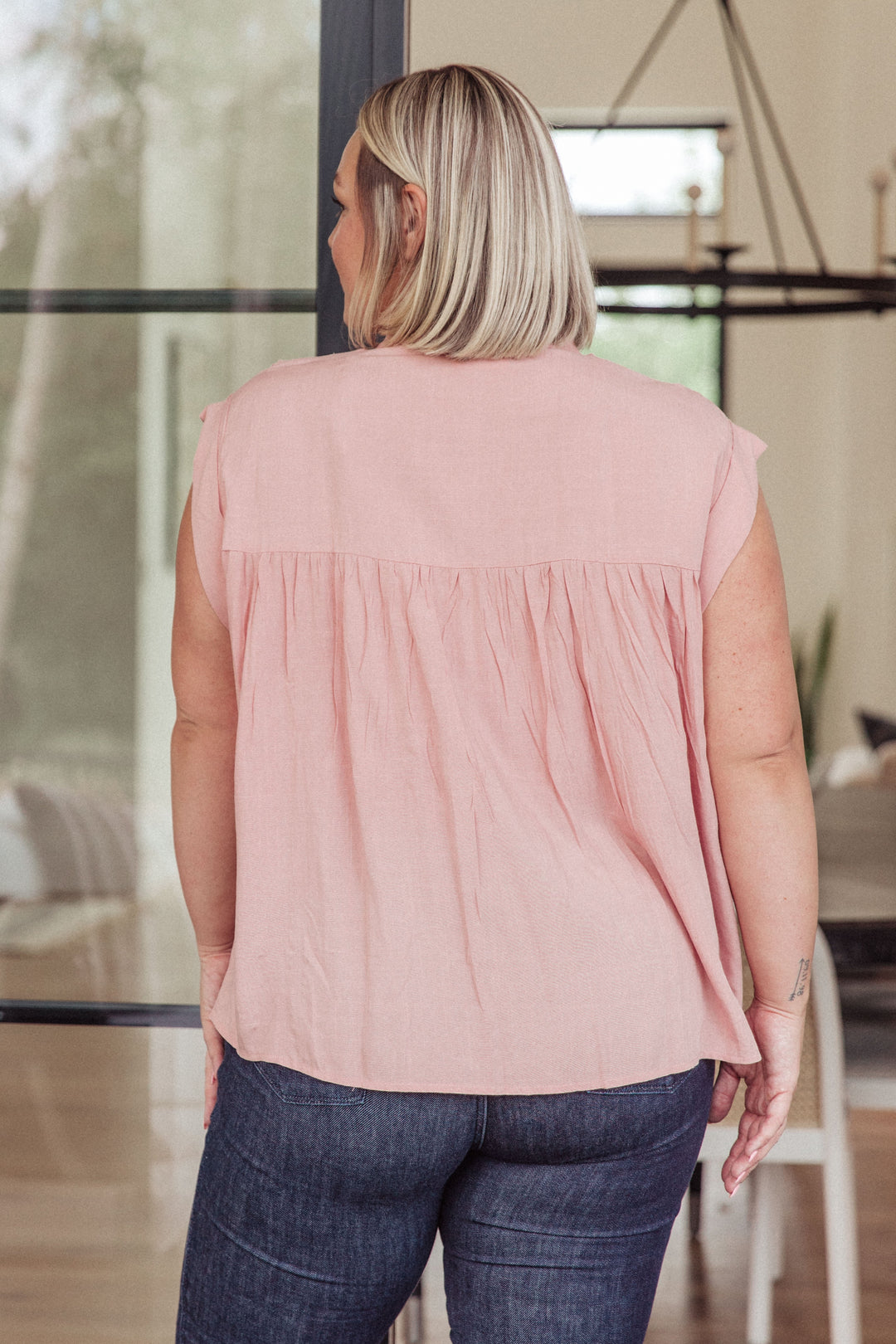 Womens - Just Precious Pleat Detail Blouse