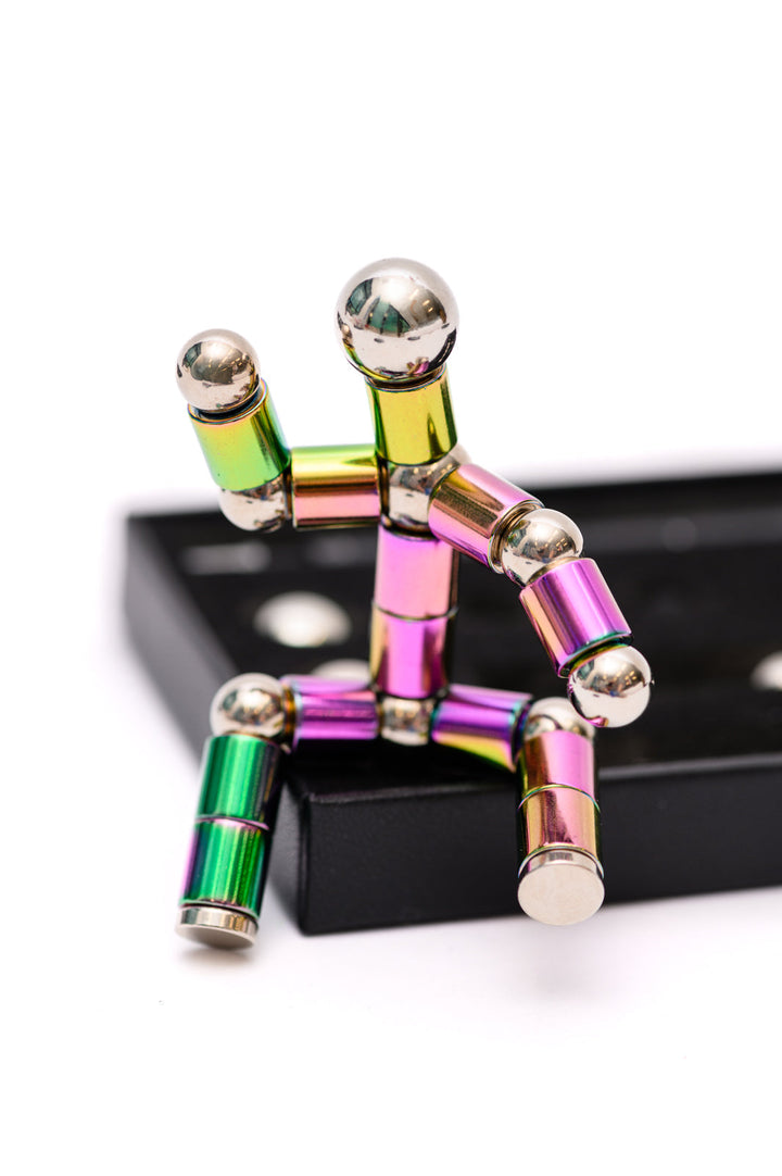Womens - Magnetic Fidget Pen In Rainbow