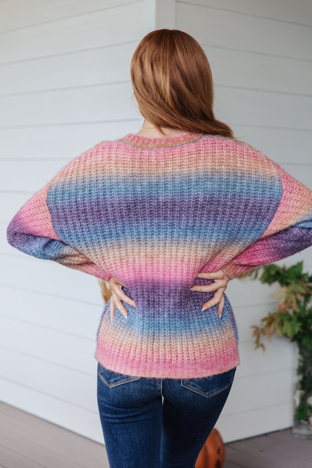 Womens - Make Your Own Kind Of Music Rainbow Sweater