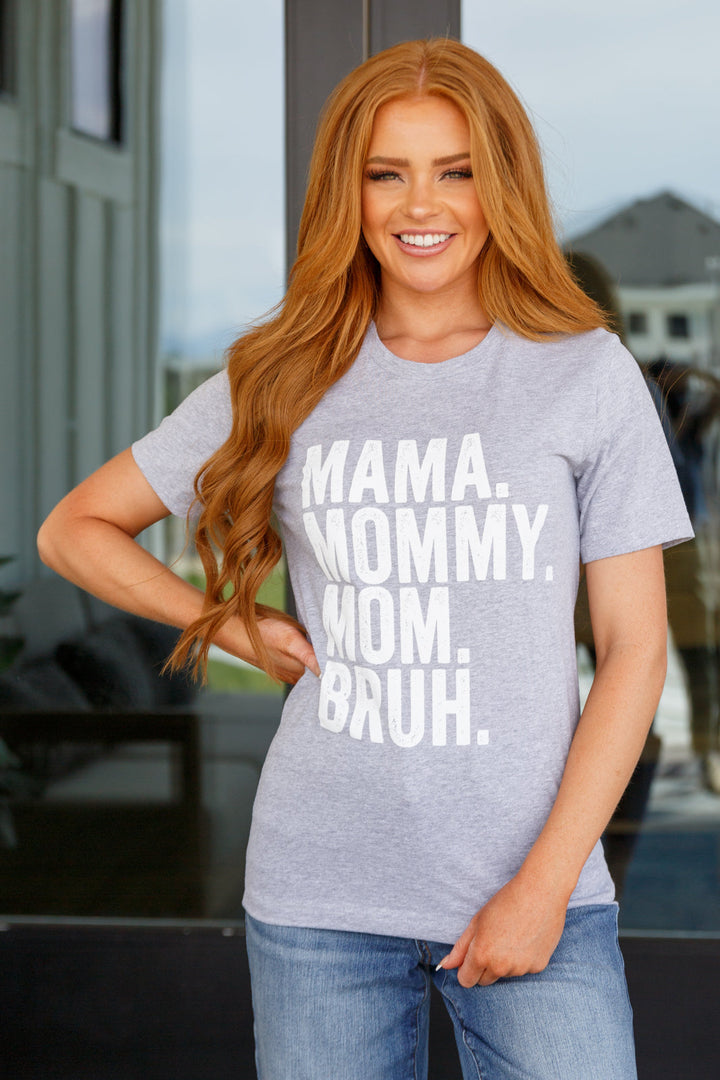 Womens - Mama Bruh Graphic Tee