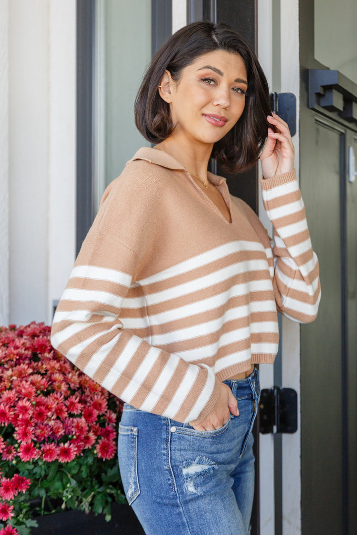Womens - Memorable Moment Striped Sweater