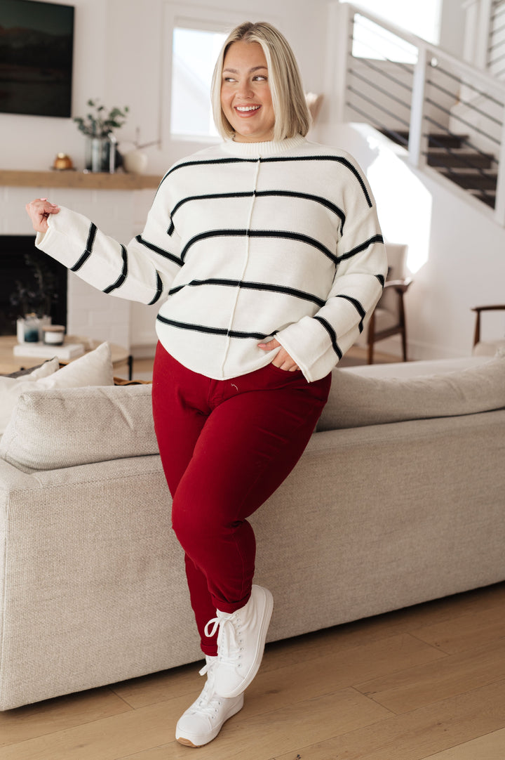 Womens - More Or Less Striped Sweater