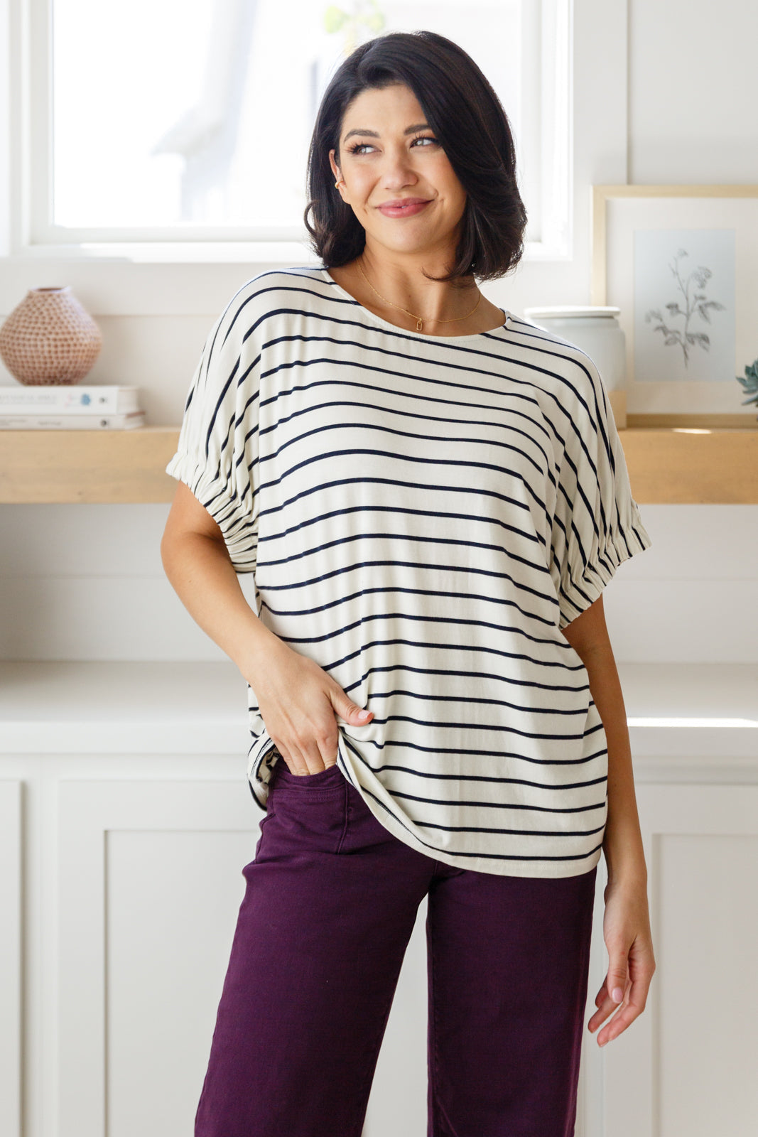 Womens - Much Ado About Nothing Striped Top