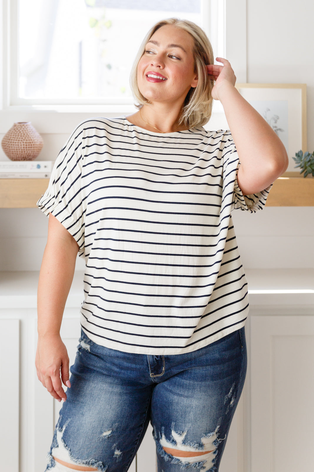 Womens - Much Ado About Nothing Striped Top