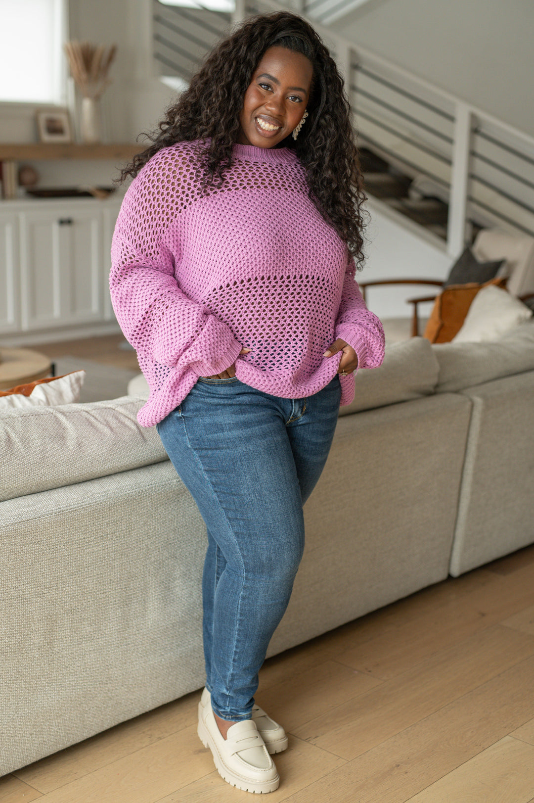 Womens - My Latest Love Loose Knit Sweater