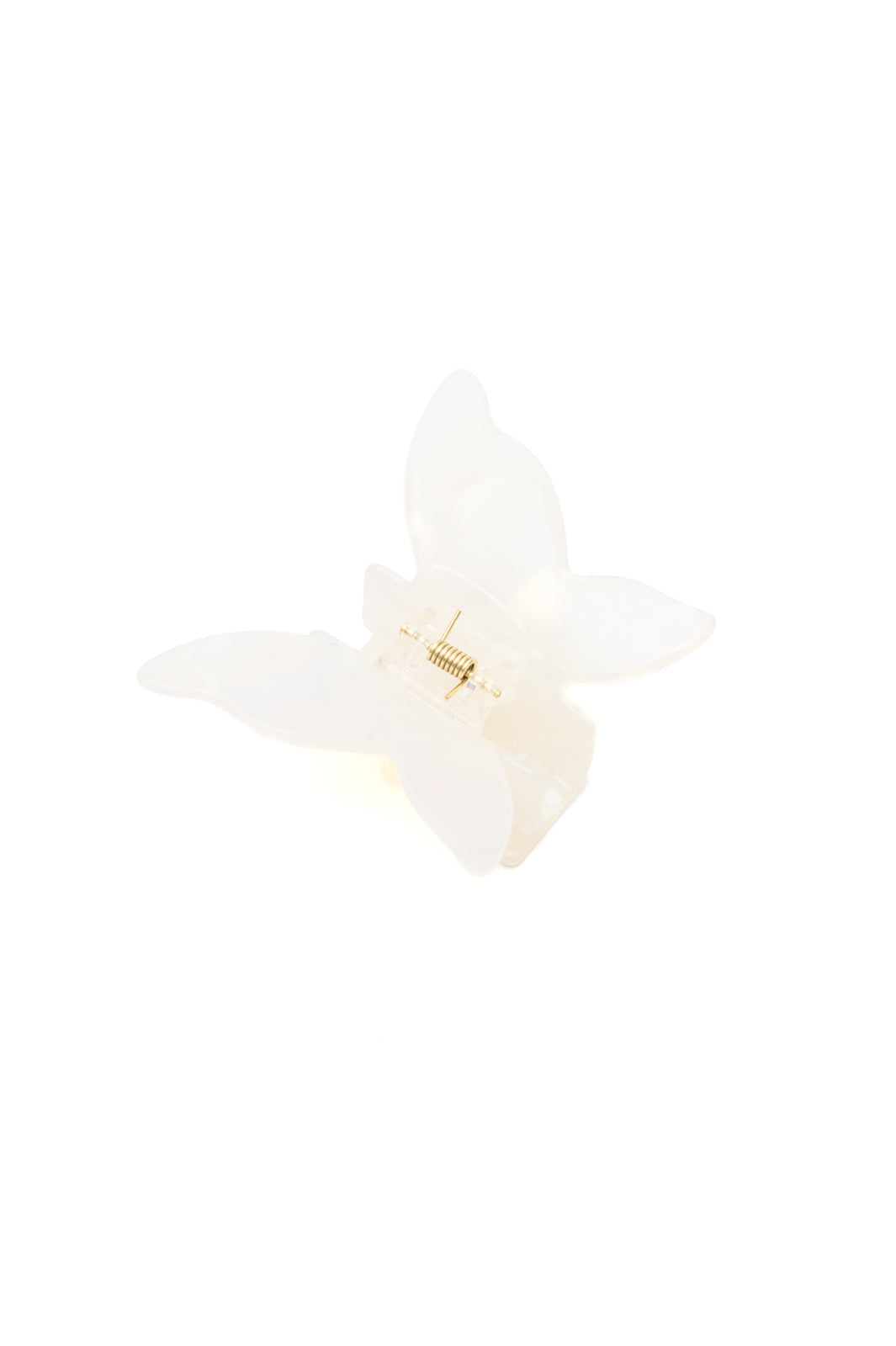 Womens - Pearl Butterfly Claw Clip In Ivory