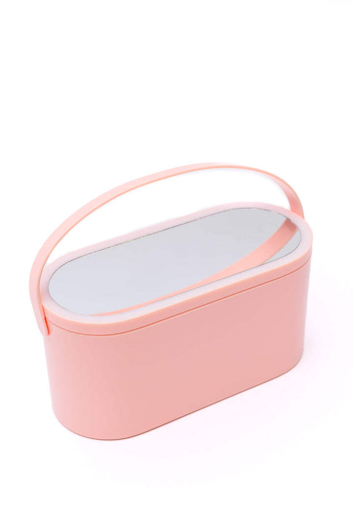 Womens - Portable Beauty Storage With LED Mirror