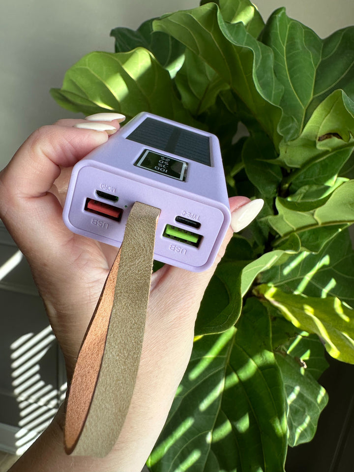 Womens - PREORDER: Best Life Solar Powered Portable Charger In Two Colors