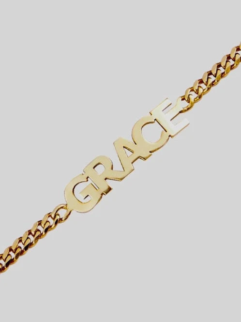 Womens - PREORDER: Custom Name Bracelet In Three Colors