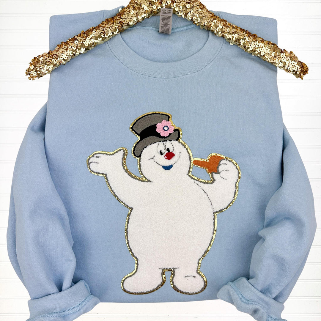 Womens - PREORDER: Frosty Chenille Patch Sweatshirt