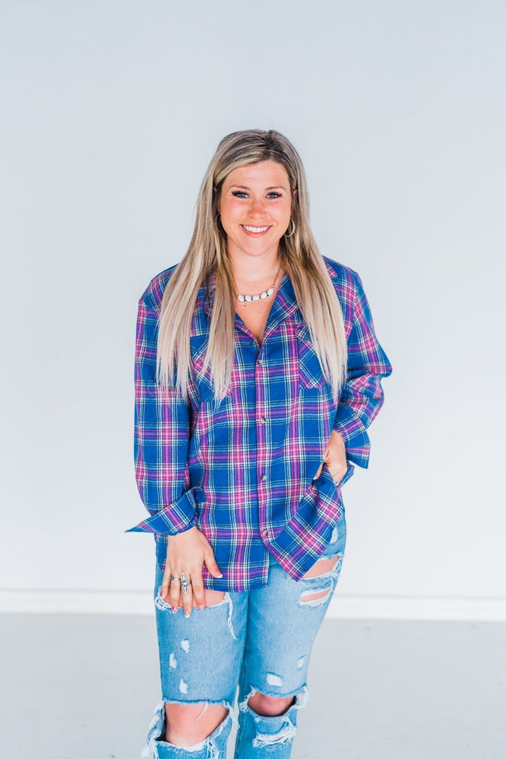 Womens - PREORDER: Lightweight Plaid Flannel In Four Colors