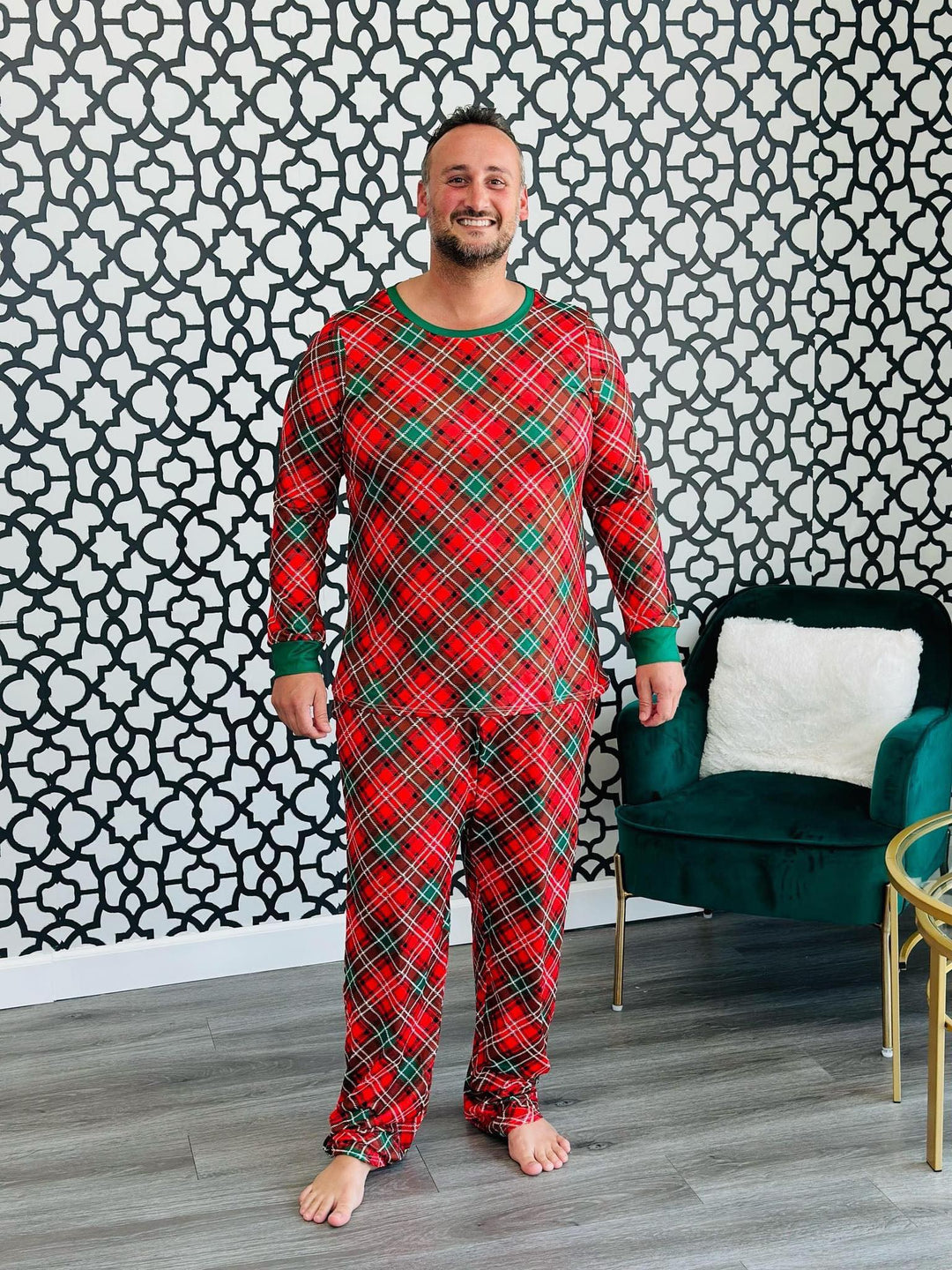 Womens - PREORDER: Matching Family Christmas Pajamas In Red Plaid