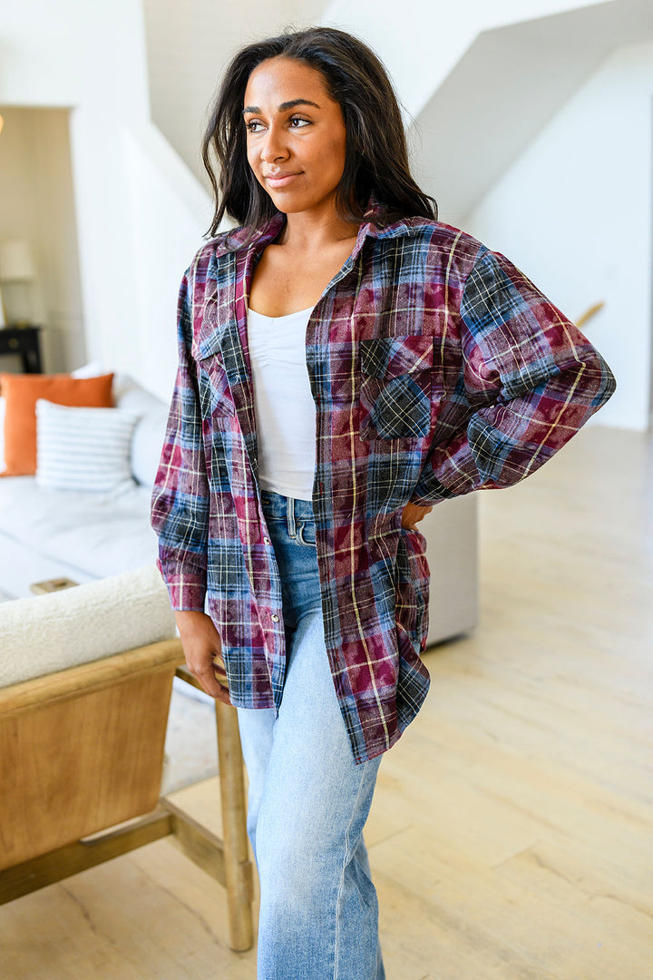 Womens - PREORDER: Plaid Button Down In Three Colors