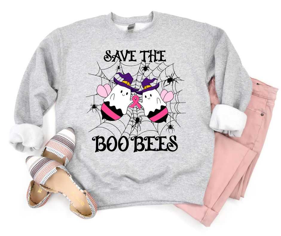 Womens - PREORDER: Save The Boo Bees Sweatshirt In Gray