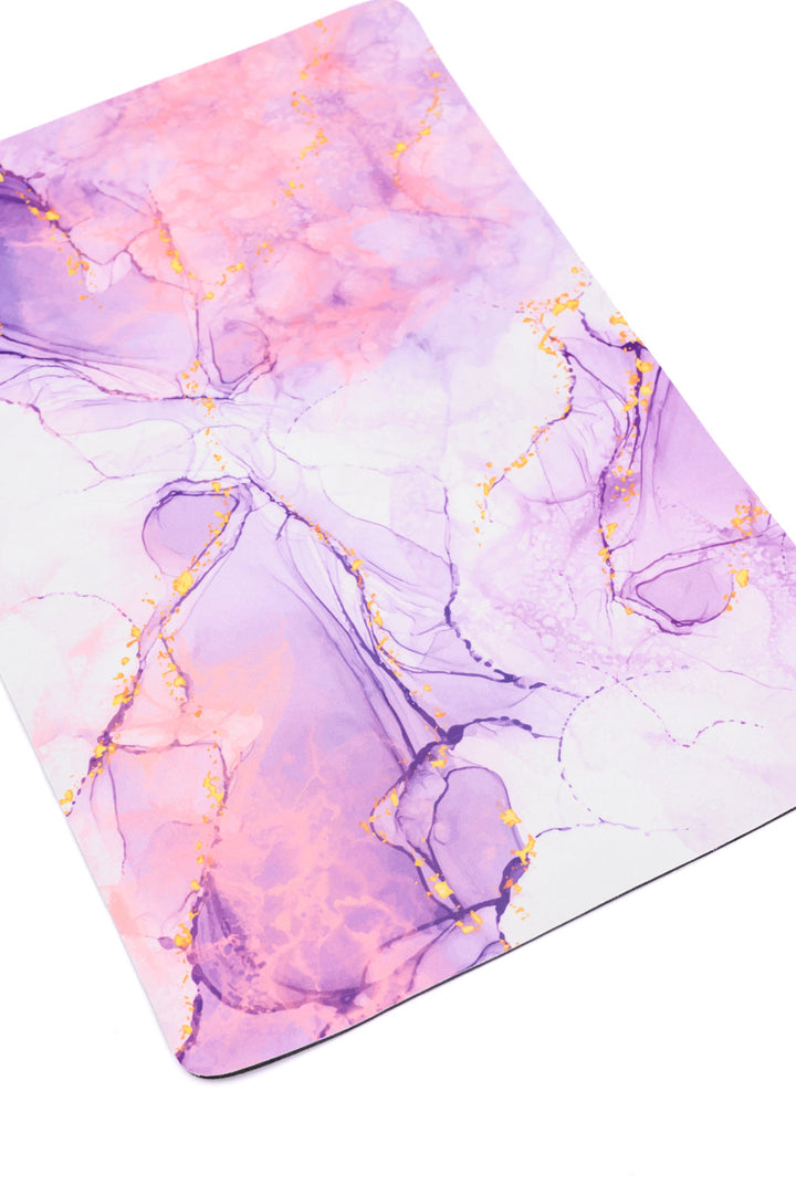 Womens - Say No More Luxury Desk Pad In Pink Marble