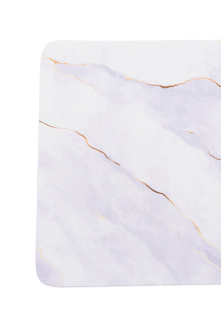 Womens - Say No More Luxury Desk Pad In White Marble